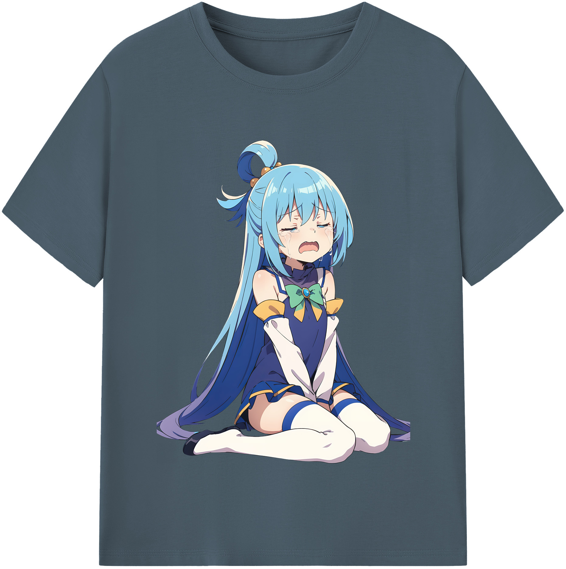 （画像用） 転スラ Regarding Reincarnated to Slime 綿100％半袖Tシャツ（フロントプリント）